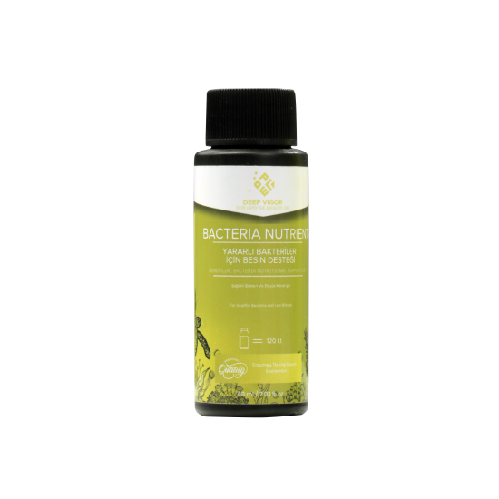 Bacteria Nutrient-(Bakteri-Yem) 60-250 ML - TATLI VE TUZLU SU KULLANIMINA UYGUNDUR.