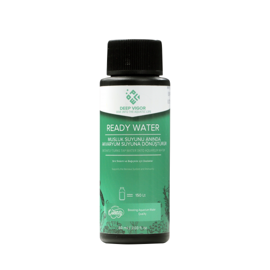 Ready Water (Su Düzenleyicisi) Çeşme Suyunu Anında Uygun Hale Getirir.Tatlı Su Akvaryumlarına Uygundur. 125 ML