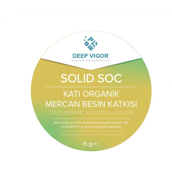 Solid Soc (LPS mercanları için Toz yem) 30 ml (15gr)